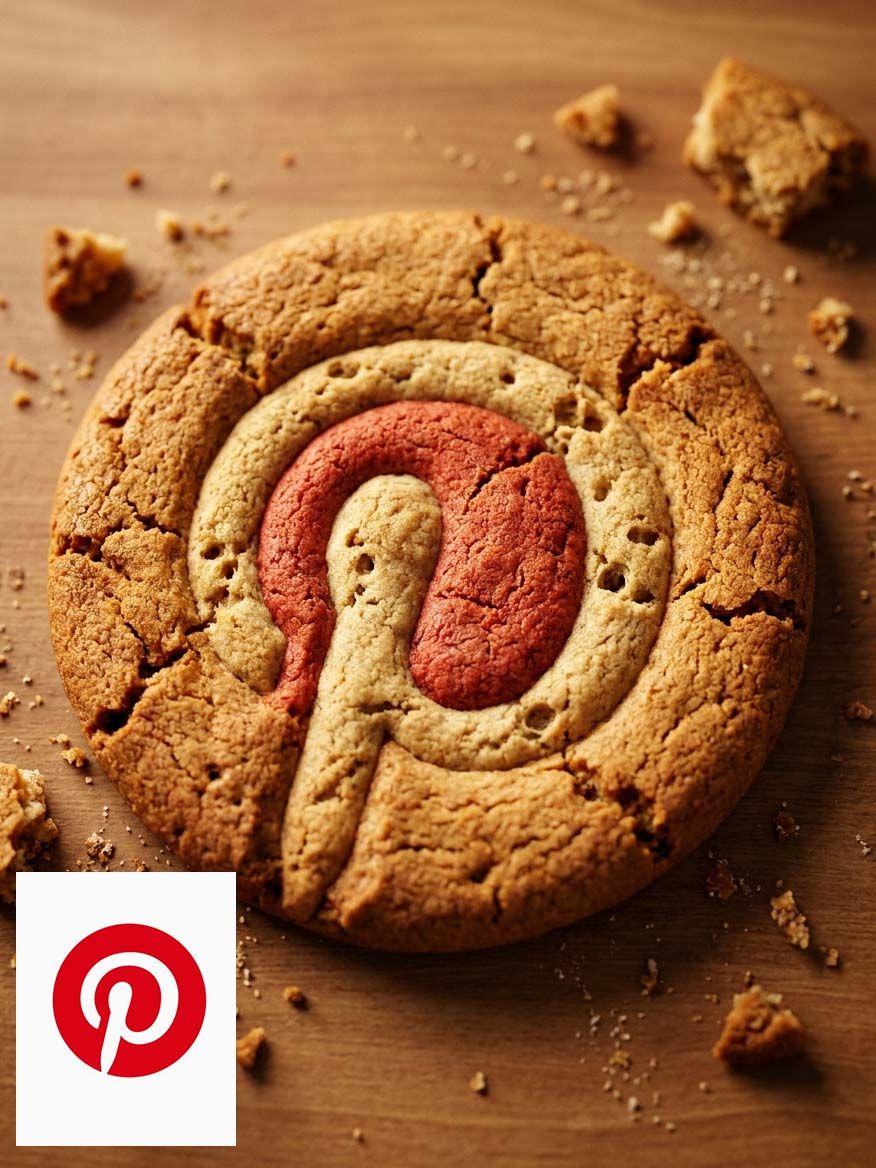 Logo to Cookie 3D Macro Render