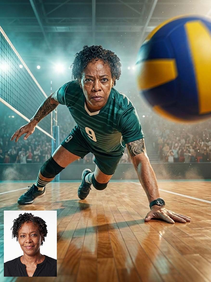 Volleyball Cinematic Action